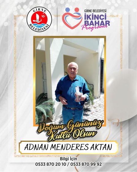 Nisan ayında doğan değerli ‘İkinci Bahar Programı’ üyelerimizin doğum günlerini kutladık.