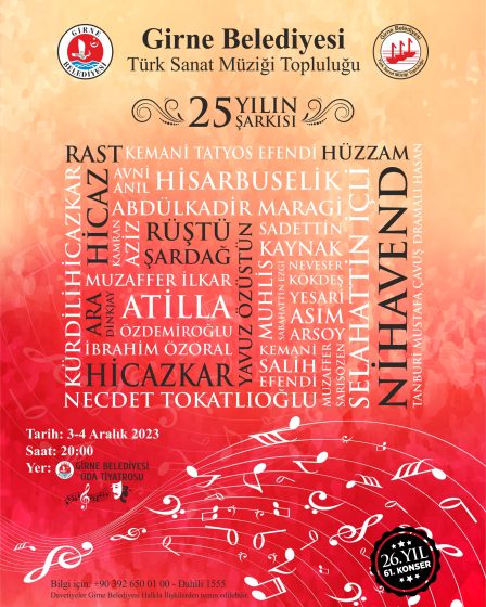 Girne’de Türk Sanat Müziği günleri başlıyor