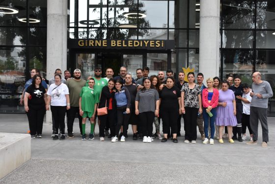 Girne 18 Yaş Üstü Engelli Rehabilitasyon Merkezi öğrencileri, Şenkul’a ziyaret gerçekleştirdi