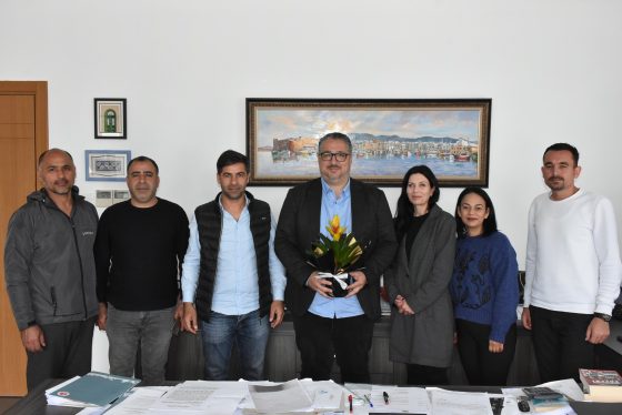 Karakum Anaokulu’ndan, Başkan Şenkul’a nezaket ziyareti