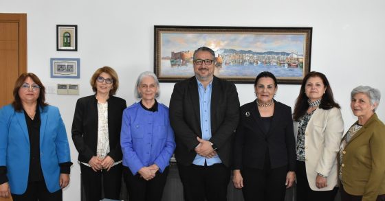 Kadın Öyküleri Derneği, Başkan Şenkul’a nezaket ziyareti gerçekleştirdi