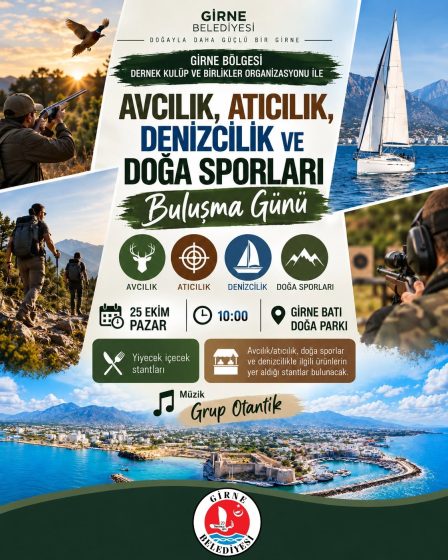 ‘Avcılık, Atıcılık, Denizcilik ve Doğa Sporları Buluşma Günü’ Düzenleniyor!