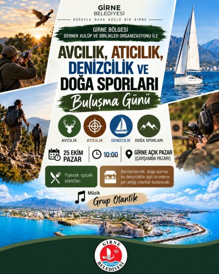 ‘Avcılık, Atıcılık, Denizcilik ve Doğa Sporları Buluşma Günü’ Düzenleniyor!